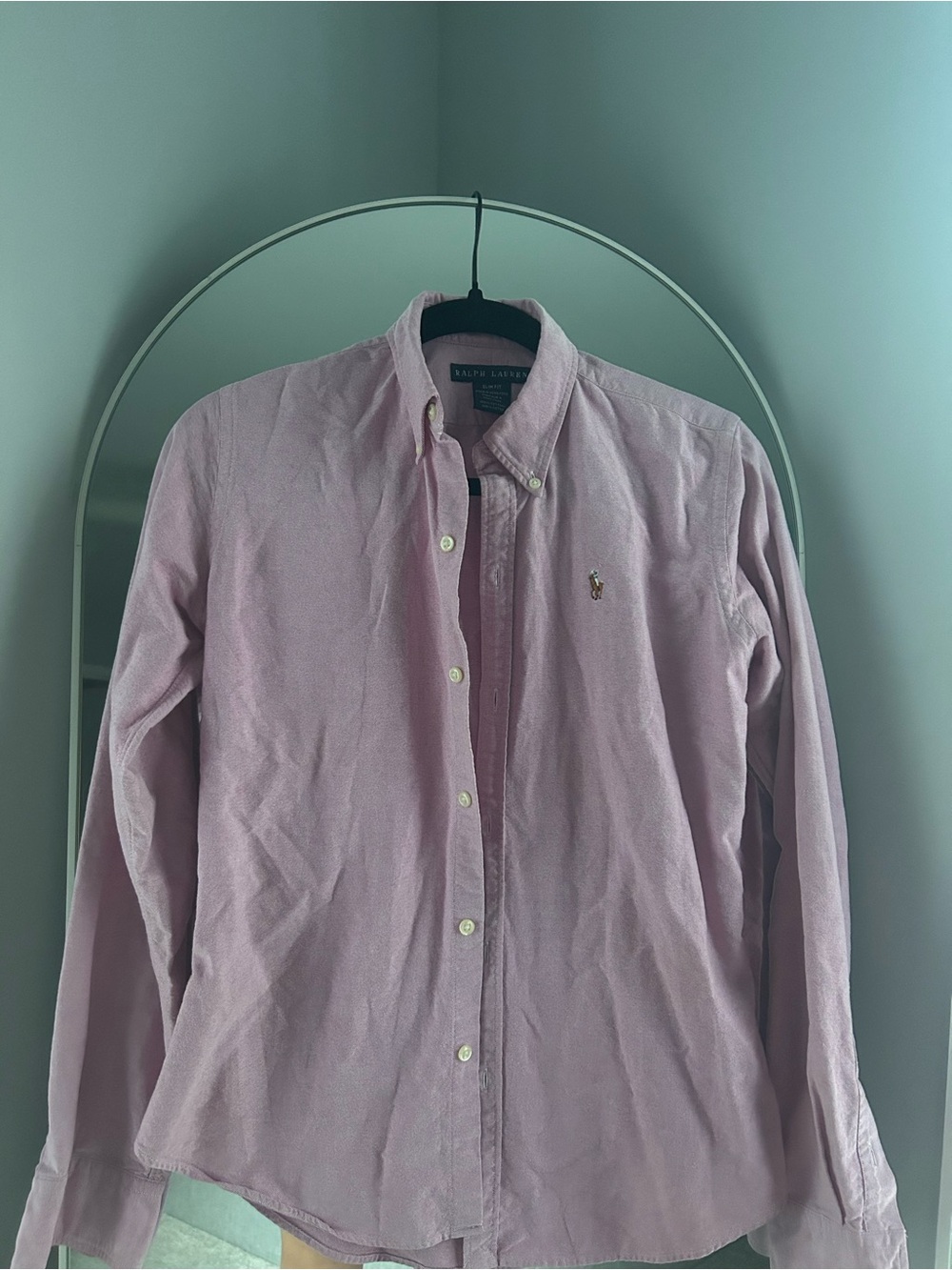 Polo by Ralph Lauren Pink Button-Down Oxford Shirt